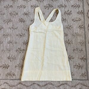 Madewell Butter Yellow Linen Dress, 00 (fits like standard 2)